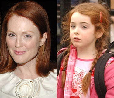 Julianne Moore and Daughter in NYC