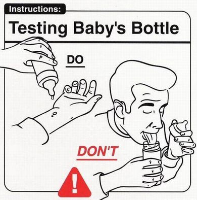Testing Baby's Bottle Testing Baby's Bottle