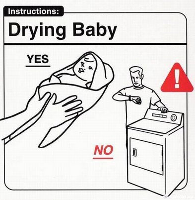 Drying Baby Drying Baby