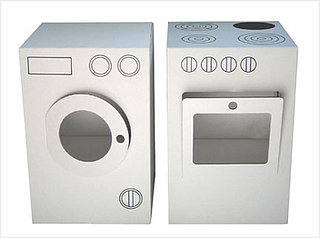 Cardboard Oven and Washing Machine