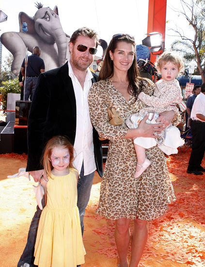 Brooke Shields and her husband family attended the <b>Dr. Seuss Horton Hears a Who</b> movie premiere. Brooke Shields and her husband family attended the <b>Dr. Seuss Horton Hears a Who</b> movie premiere.