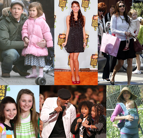 Celebrities and Their Babies Over the Weekend