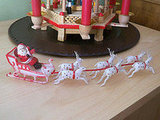 vintage Santa and sleigh