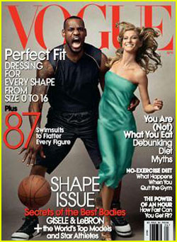 LeBron James is a Vogue Cover Model 