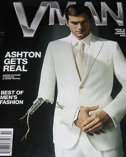 Ashton Kutcher in VMan.