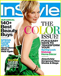 Renee Zellweger - “InStyle” April 2008