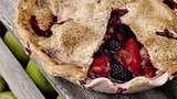 Blackberry and apple pie Blackberry and apple pie