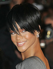 Rihanna's new haircut Rihanna's new haircut