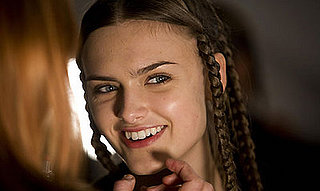 Braided hair at the Custo Barcelona 2008 Fall New York Fashion Show