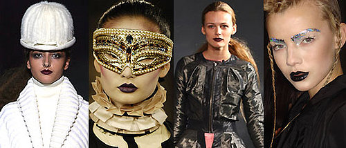 Black Lipstick Trend at Fall 2008 London Fashion Week