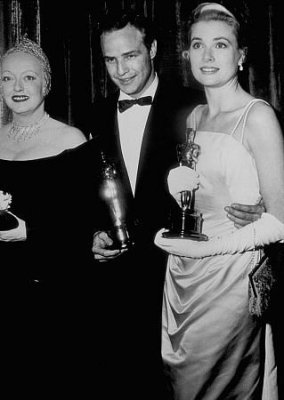 Bette Davis and Grace Kelly, 1956 Bette Davis and Grace Kelly, 1956