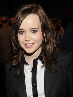 Ellen Page's hair and makeup at the Independent Spirit Awards