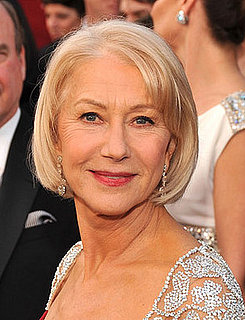 Helen Mirren at the Oscars: hair and makeup