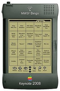 Daily Tech: Over CES Already? Play MacWorld Bingo!