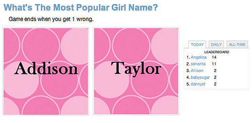 Which Girl's Name Is More Popular?