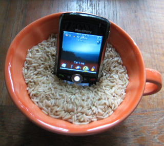 Save A Wet Phone With Rice! Save A Wet Phone With Rice!