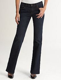 Ann Taylor LOFT : Petrol Wash Original Boot Leg Jeans