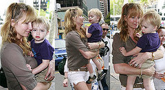 Penny Lancaster Strolls Around Sydney With Son Alastair Penny Lancaster Strolls Around Sydney With Son Alastair