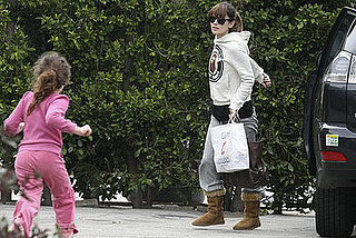 Rachel Bilson Gets Hugs From Her Little Sister