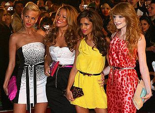 Girls Aloud on the Brit Awards Red Carpet