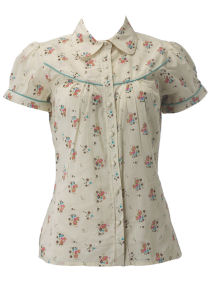Cream Ditsy Print Top: Love it or Hate it? 
