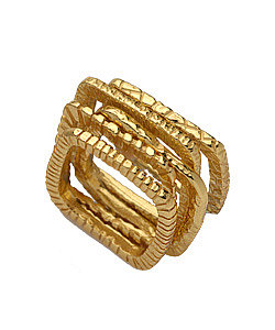 Gorjana Gold Square Stackable Rings 