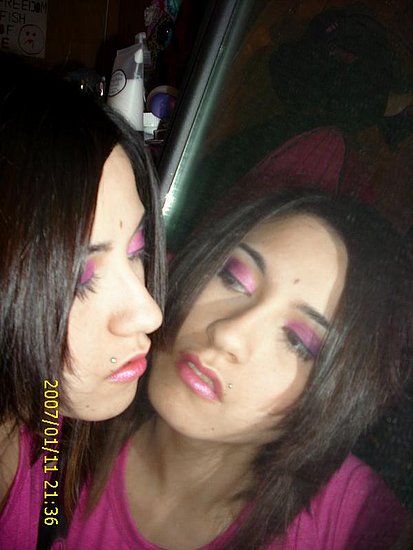 pink and purple