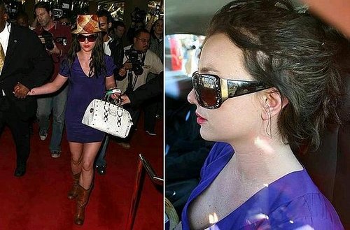 Britney Leaves UCLA - Meets Up With Adnan