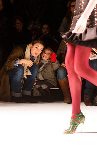 Amidst the fashion chaos, a mother-daughter bonding time.