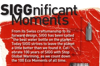 100 Years of Sigg, 100 Eco Moments