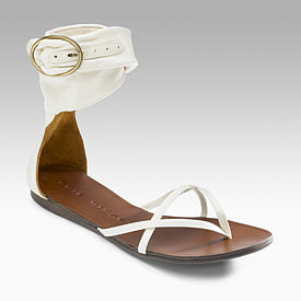 Chie Mihara - Ankle Wrap Flat Sandals 
