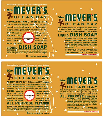 Steal of the Day: Mrs. Meyers Gingerbread Products
