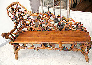Love  It or Hate It?  Rhododendron Burl Root Bench