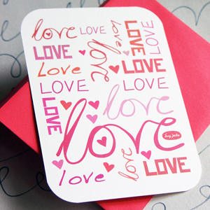 The Card Shop: Set of 4 Valentines by SusyJack*