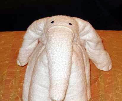 How To: Fold a Towel Like an Elephant