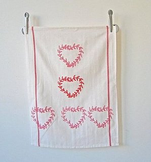 Etsy Find: Hearts Dishtowels