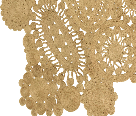 Nice and New:  An Elegant Jute Rug