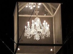 Cool Idea: Chandeliers in the Street