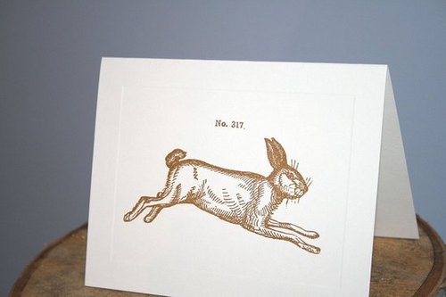 The Card Shop: Golden Bunny Cards