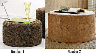 Less or More: Cork Ottoman