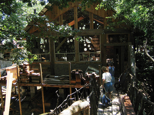 Coveted Crib: A Recycled Treehouse Coveted Crib: A Recycled Treehouse