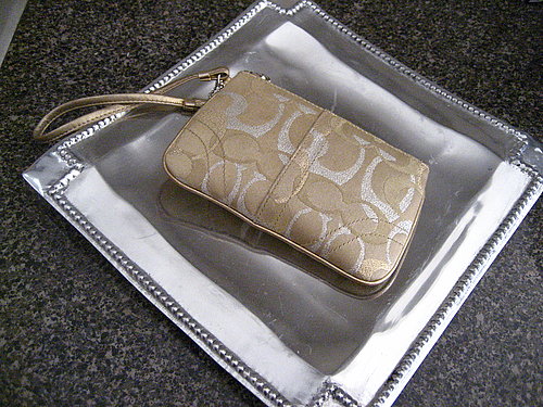One of my favorite accessories, the Coach wristlet...