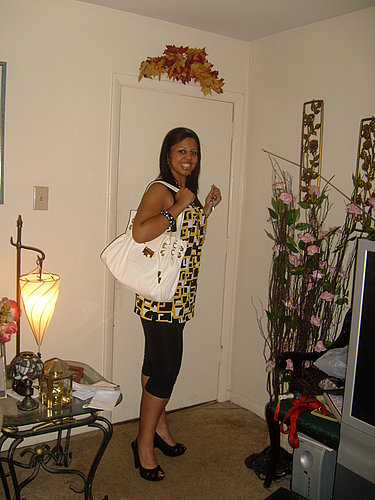 All dolled up for Beyonce's Concert and Dinner!
