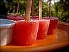 Drunken Desserts: Watermelon Margarita Popsicles 