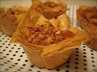 Bite-Size Pumpkin Pies With a Baklava Twist 