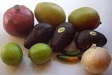 Pomegranate Mango Guacamole