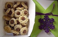 12 Days of Edible Gifts: Hazelnut Kiss Cookies 12 Days of Edible Gifts: Hazelnut Kiss Cookies