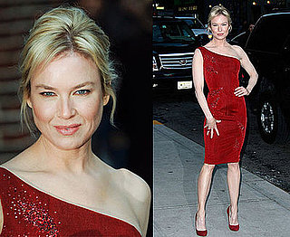 Photos of Renee Zellweger at David Letterman Show In New York City