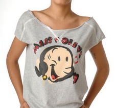 Miss Sixty Unveils Olive Oyl Collection