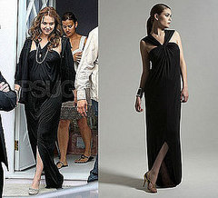 Jessica Alba at Her Baby Shower in an Isabelle Oliver Maternity Dress Jessica Alba at Her Baby Shower in an Isabelle Oliver Maternity Dress